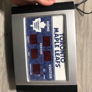 Toronto maple leafs alarm clock